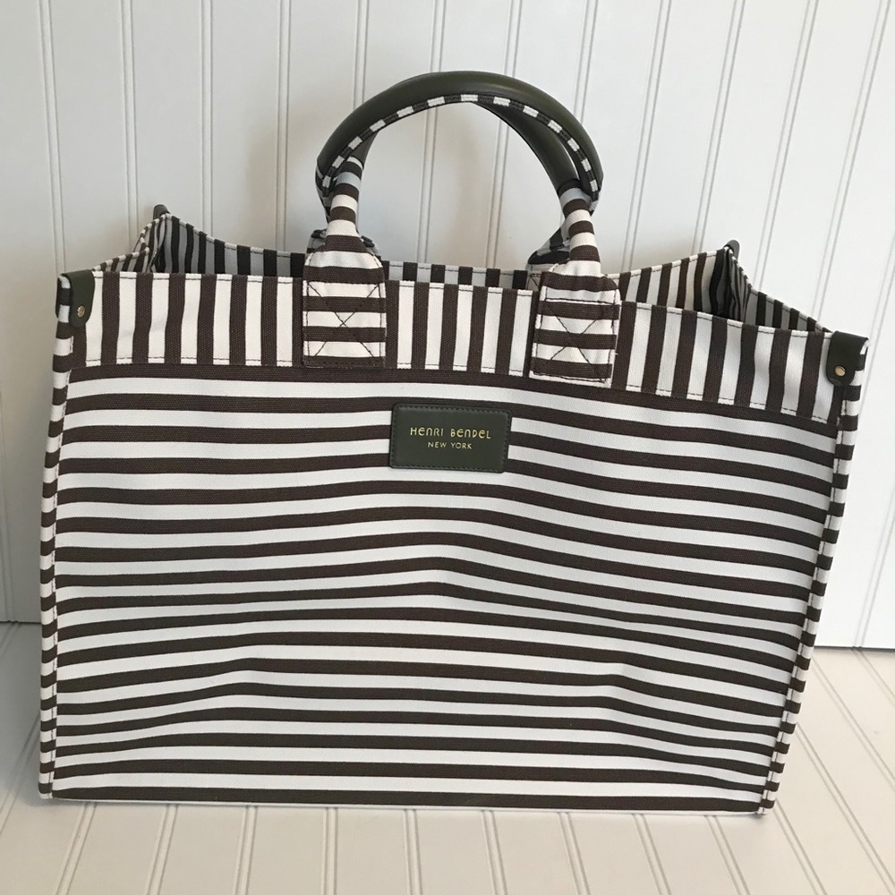 Henri Bendel Extra Large Canvas Tote